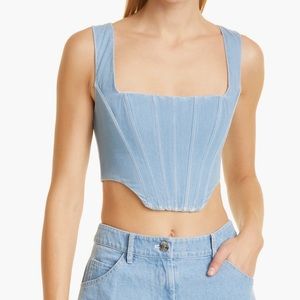 STAUD Alice Corset Top